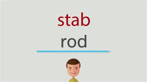 stab auf englisch|stab .